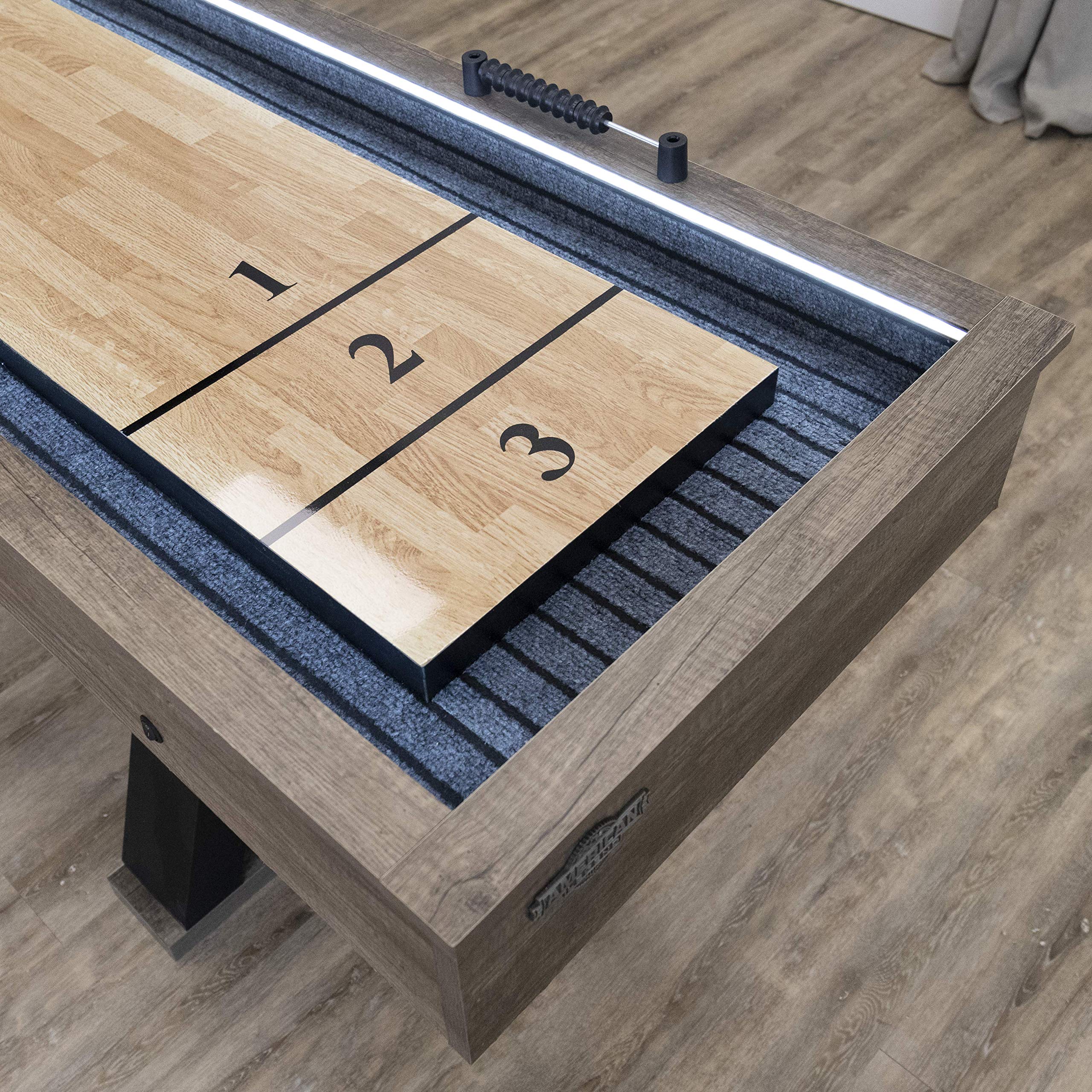 American Legend LED Light Up Shuffleboard Tables - Stonebridge and Kirkwood Models Available