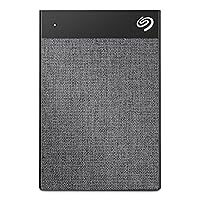 Ultra Touch HDD 1TB External Hard Drive – Black USB-C USB 3.0, 1-year Mylio Create, 4 months Adobe Creative Cloud Photography plan and Rescue Services (STHH1000400)