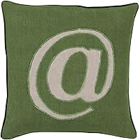 Surya Linen Text Pillow Kit, W 22