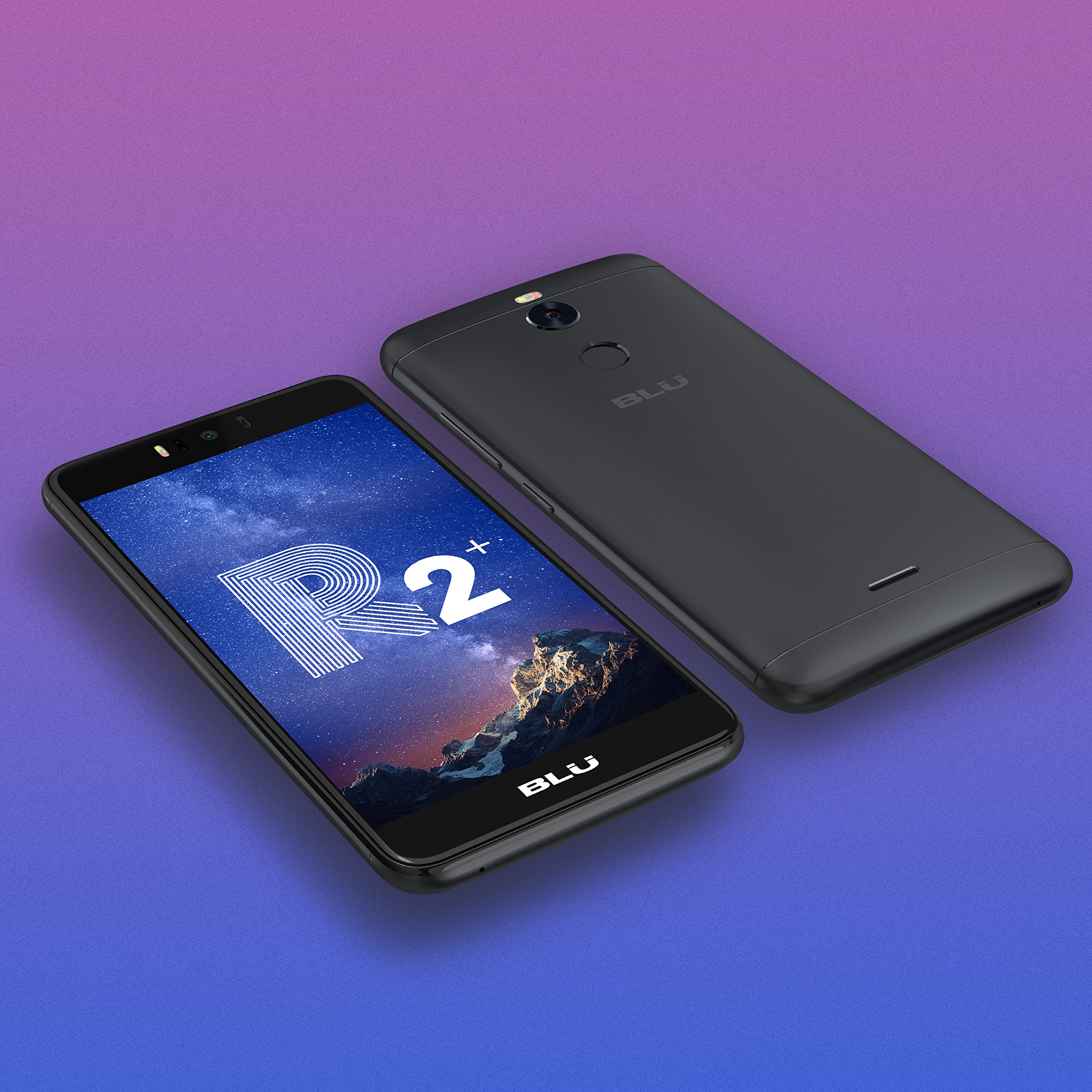 BLU R2 PLUS – 4G LTE 5.5” Full HD Unlocked Smartphone – 32GB + 3GB RAM -Black