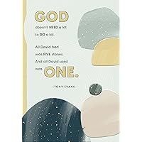 DaySpring - Tony Evans - Encouragement - God Doesn't Need a Lot To Do a Lot - 3 Premium Cards (U1043)
