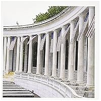 3dRose Memorial Day In Arlington National Cemetery - Greeting Cards, 6 x 6 inches, set of 12 (gc_109976_2)