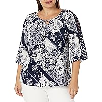 Avenue Women's Plus Size Top Emeline PRT