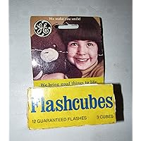 General Electric Flash Cubes for Flash Cube Cameras