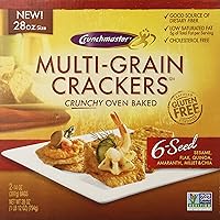 Multi Grain 6 Seed Cracker, Sesame, 14 Oz, Pack of 2