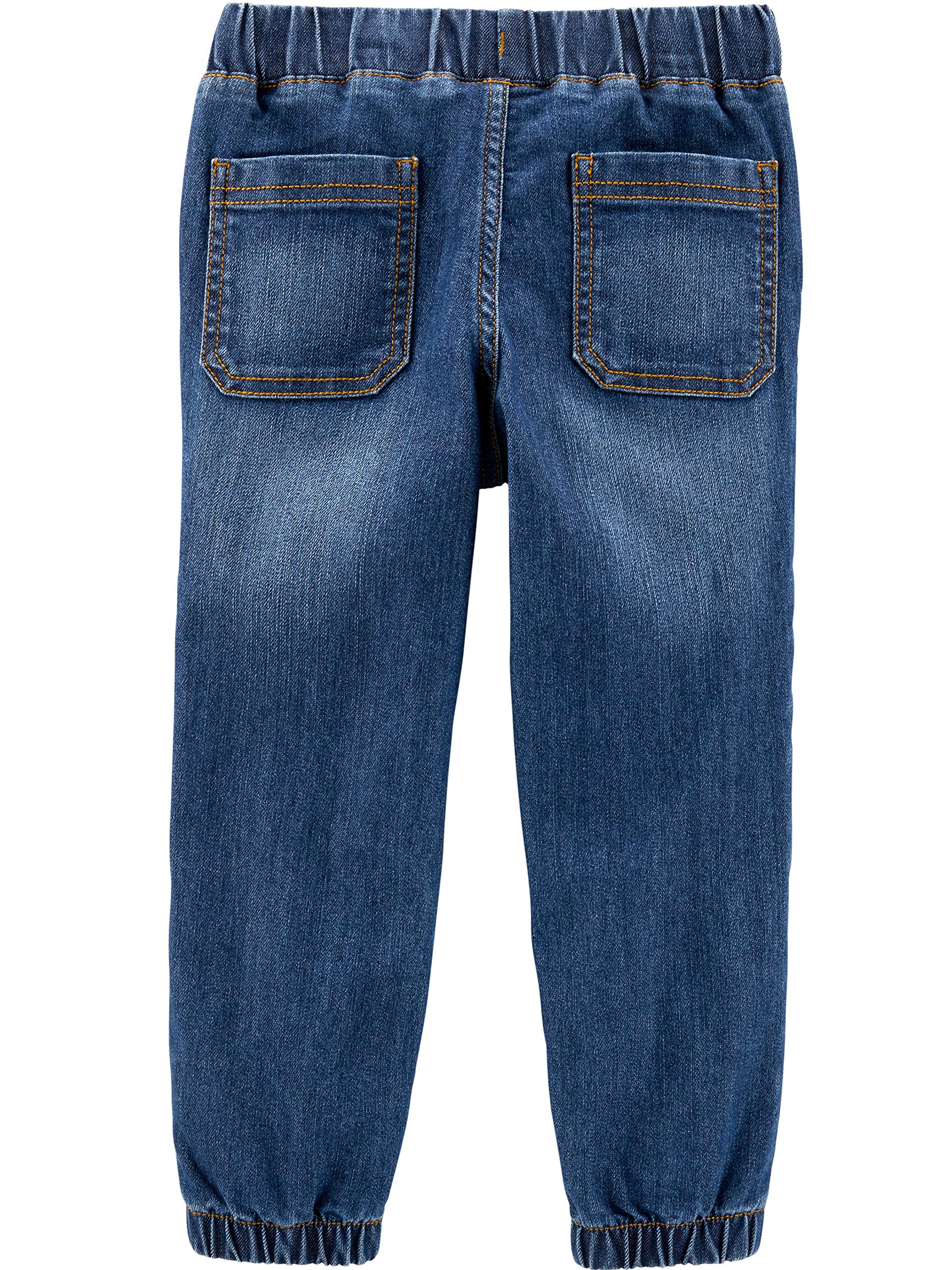 Simple Joys by Carter's Toddler Boys' Pull-On Denim Pant, Pack of 2