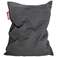 Fatboy SLM-OUT-CHAR Original Slim Outdoor Bean Bag Lounge Chair, Charcoal Large