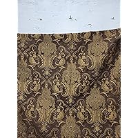 Chenille Baroque Upholstery Fabric Jacquard Damask, 54