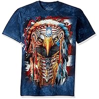 The Mountain Men's Native Patriot Eagle T-Shirt