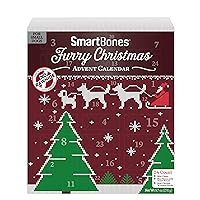 SmartBones Holiday Advent Calendar 24 Count, Made with Real Chicken, Rawhide-Free Chews for Small Dogs, 1 Count (Pack of 1)