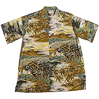 Mens Diamond Head Vintage Fujiette Rayon Shirt