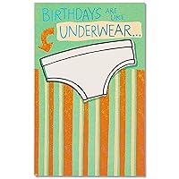 American Greetings Funny Birthday Card (Underwear)