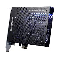 AVerMedia Live Gamer HD 2 - PCIe Internal Game Capture Card, HDMI and 3.5 mm, PassThrough, Ultra Low Latency,1080p60 Uncompressed Streaming Technology for PS4, Xbox, Switch Live Gamer - (GC570)