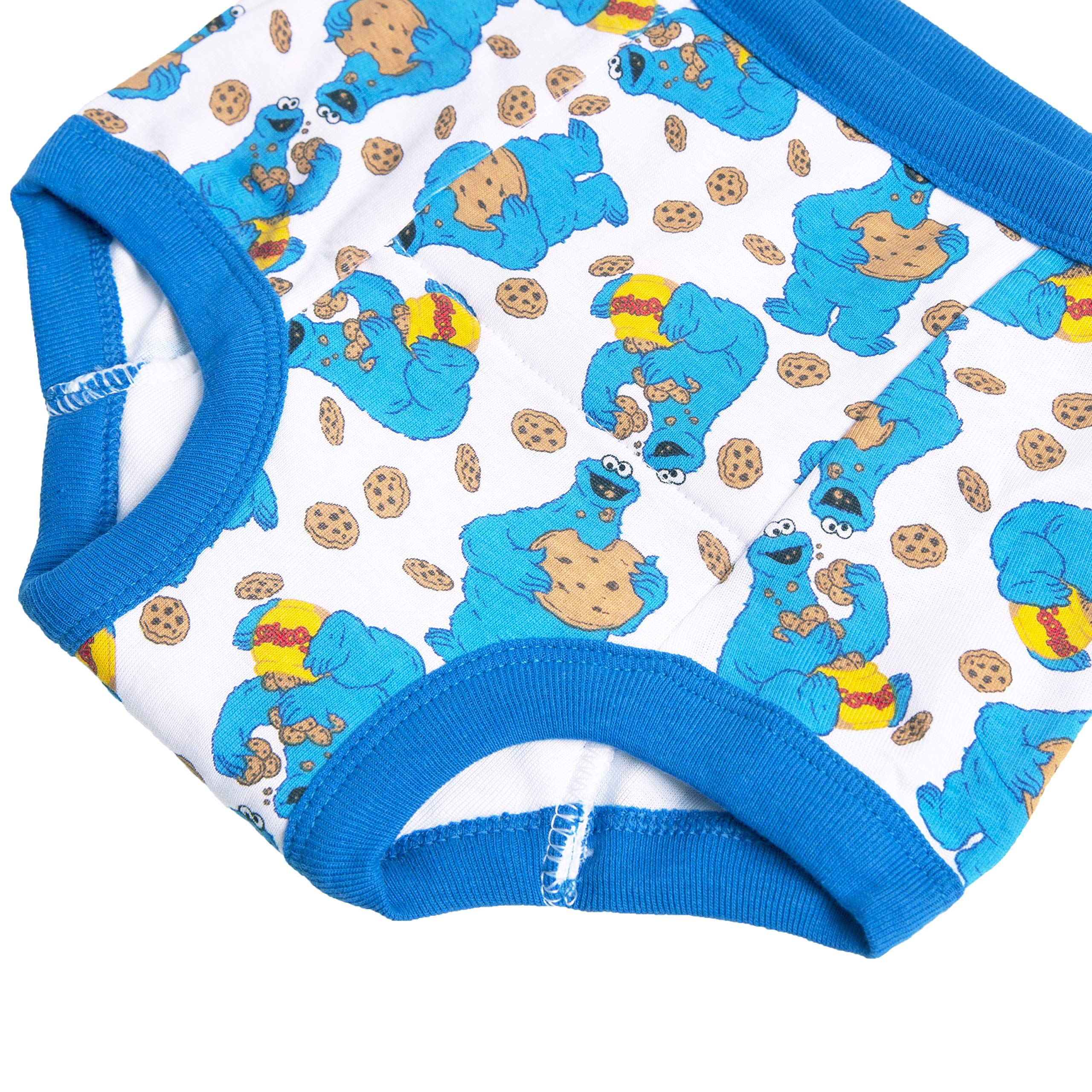 Sesame Street Unisex Toddler Potty Training Pants with Elmo, Cookie Monster and Big Bird with Stickers & Success Chart