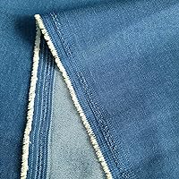 1-Yard 8 oz Indigo Blue Denim Fabric for Sewing, Crafting |Denim Fabric |Denim Fabric by The Yard |Jean Material|Denim Material|Blue Jean Fabric 1 Yard precut (60''x36'')