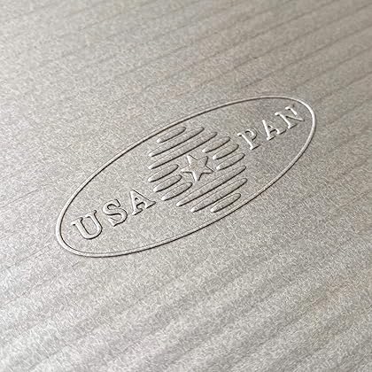 USA Pan 3-Piece Warp Resistant Non-Stick Aluminized Steel Bakeware Set