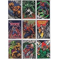 1994 Marvel Flair Inaugural Edition Base Set of 150 Cards NM/M X-Men, Spider-Man
