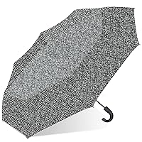 LONDON FOG Rain Umbrella, Automatic Folding Umbrella, Windproof, Lightweight and Packable for Travel, Full 42/44 Inch Arc