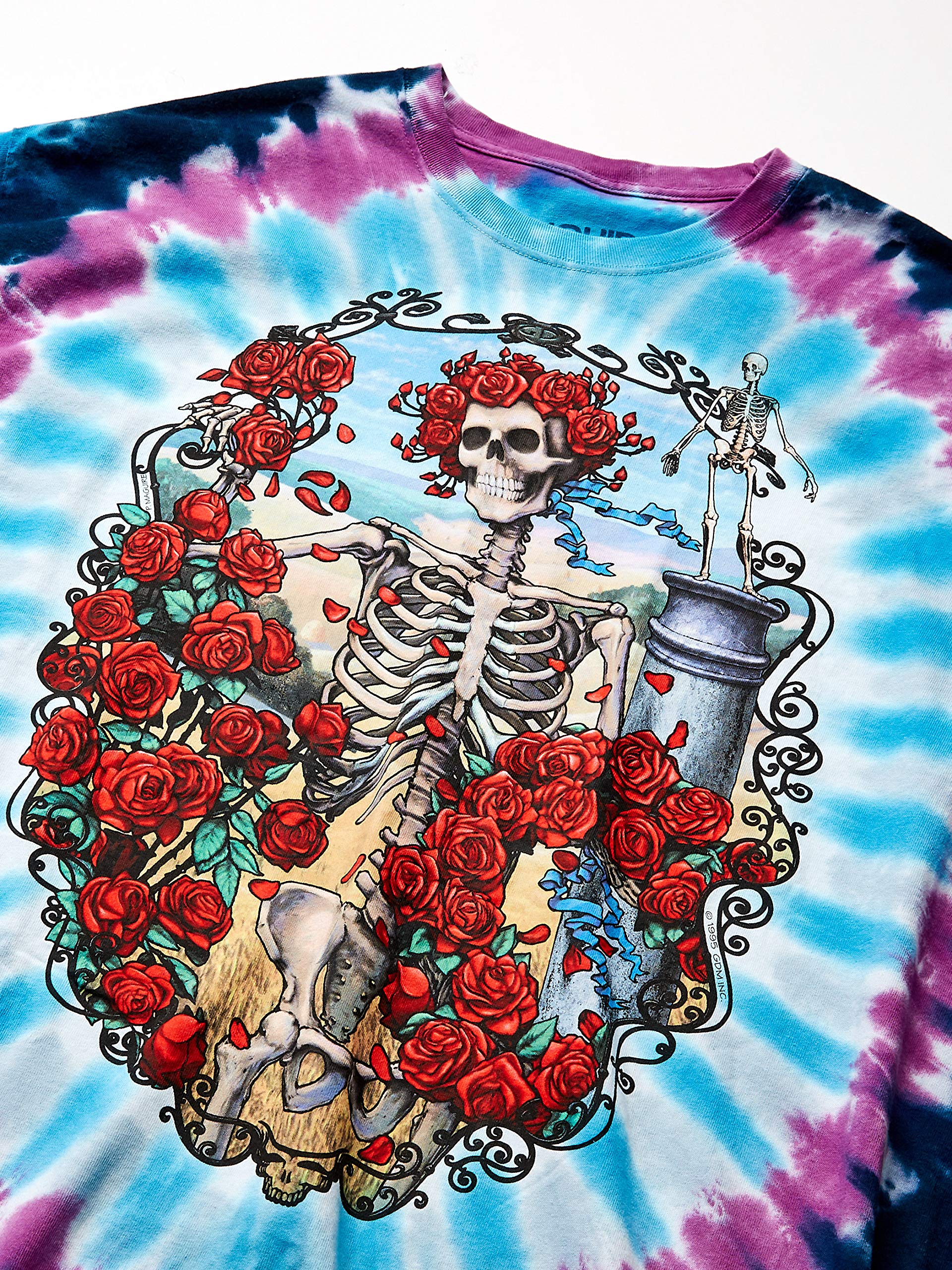 Liquid Blue Men's Grateful Dead 30th Anniversary Short-Sleeve T-Shirt