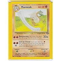 Pokemon- Marowak Jungle Unlimited; 60 HP 39/64