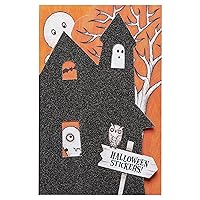 American Greetings Halloween Card for Kids with Stickers (Just a Little Bit Spooky)