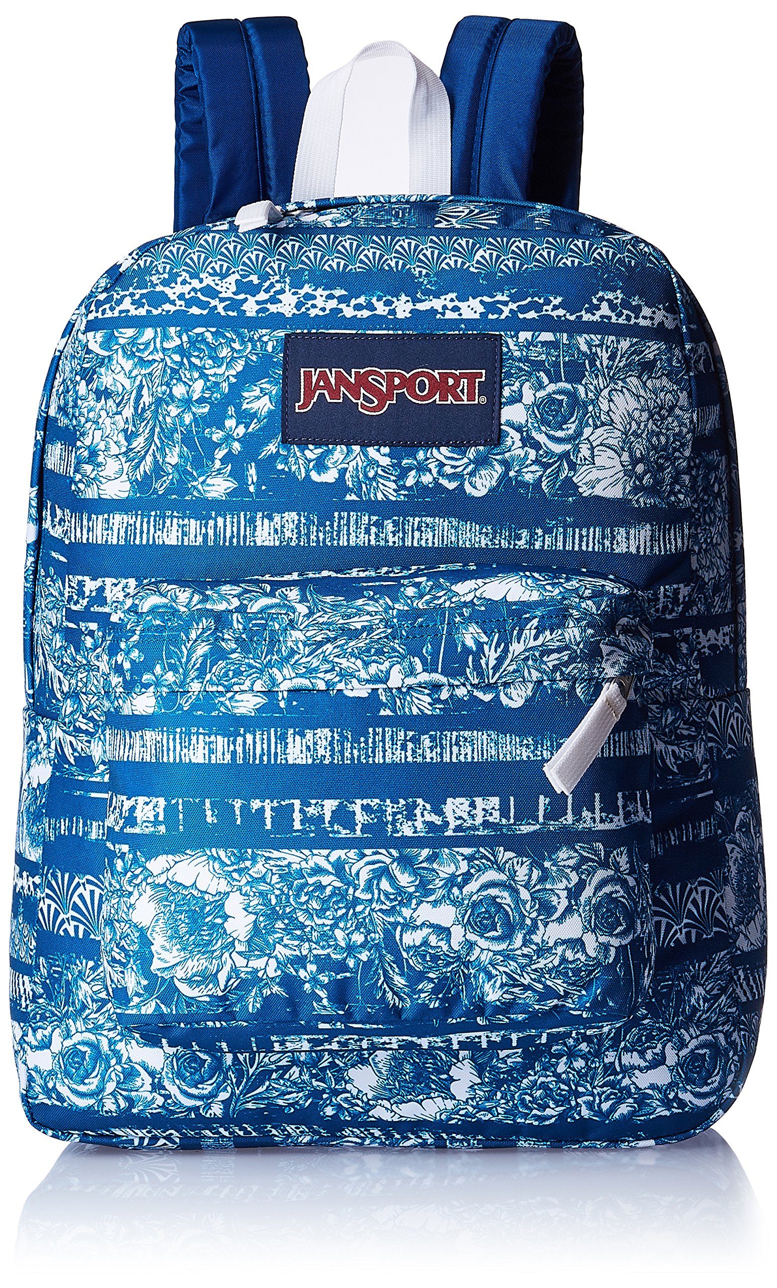 Jansport Superbreak Backpack, Midnight Sky Floral Stripe, One Size