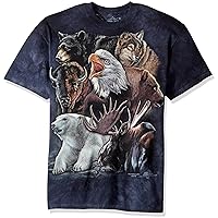 The Mountain Wild Alaskan Collage T-Shirt