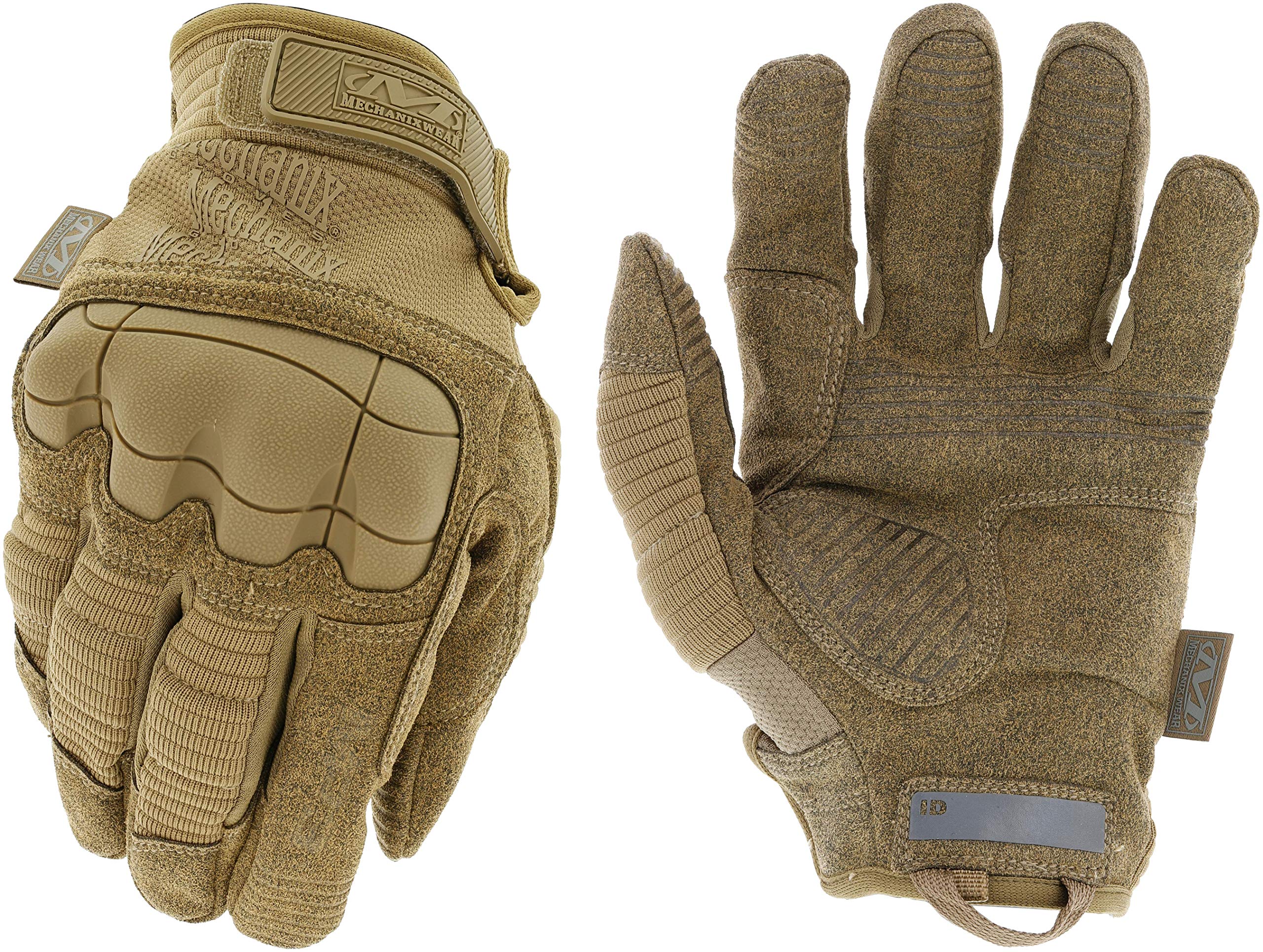 Mechanix Wear: M-Pact 3 Tactical Work Gloves, Touchscreen Capability, Synthetic Leather Gloves, Finger Reinforcement and Impact Protection, Work Gloves for Men (Coyote Brown, Small)
