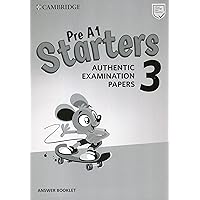 Pre A1 Starters 3 Answer Booklet: Authentic Examination Papers (Cambridge Young Learners English Tests)