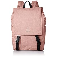 Anello THE DAY AT-H1151 Flap Backpack, Nude Pink