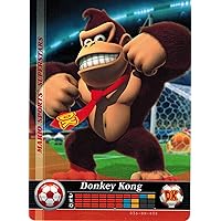 Mario Sports SuperStars Nintendo Amiibo Card Donkey Kong Soccer 036/090 USA Version