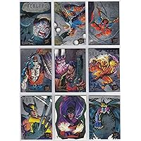 1995 Fleer Ultra X-Men Silver Hunters & STALKERS Insert Set of 9 Cards NM/M Marvel