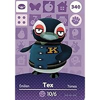Animal Crossing Happy Home Designer Amiibo Card Tex 340/400 USA Version