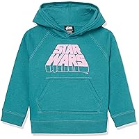 Amazon Essentials Disney | Marvel | Star Wars | Frozen | Princess Girls and Toddlers' Fleece Pullover Hoodie Sweatshirt