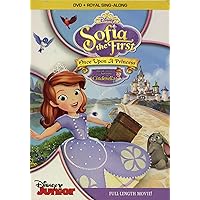 Sofia the First: Once Upon a Princess Dvd + Princess Guidebook / Tiara Making Kit with 2 Bonus Episodes