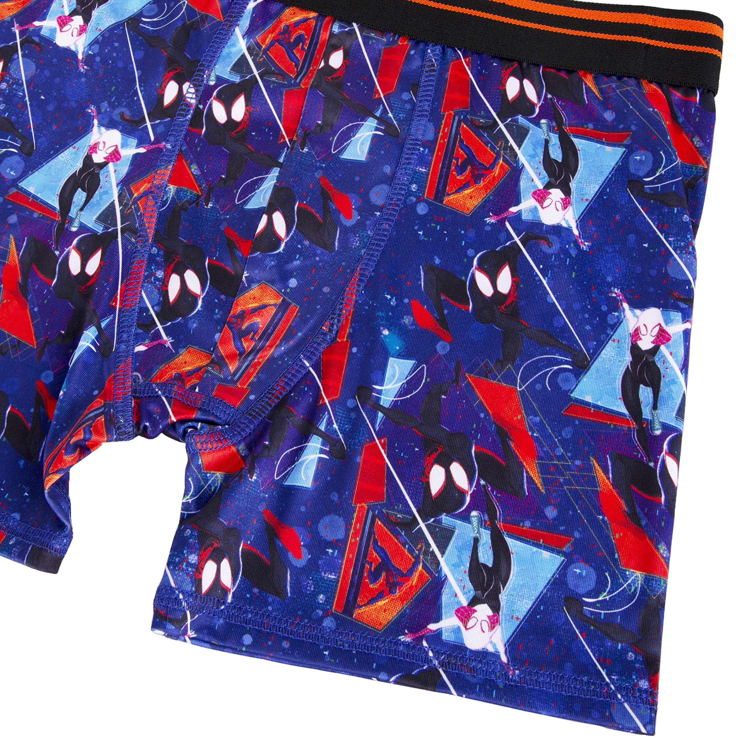 Spiderman Boys' Boxer Briefs Multipacks Available with Spiderverse and Classic Prints in Sizes 4, 6, 8, 10 and 12