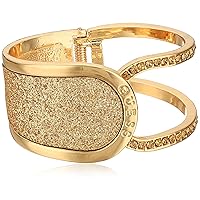 Guess Hinged with Stones and Glitter Bangle Bracelet