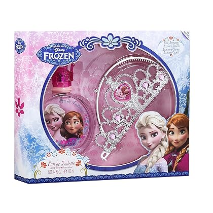 Frozen by Disney for Kids - 2 Pc Gift Set 3.4oz EDT Spray, Hair Accessory