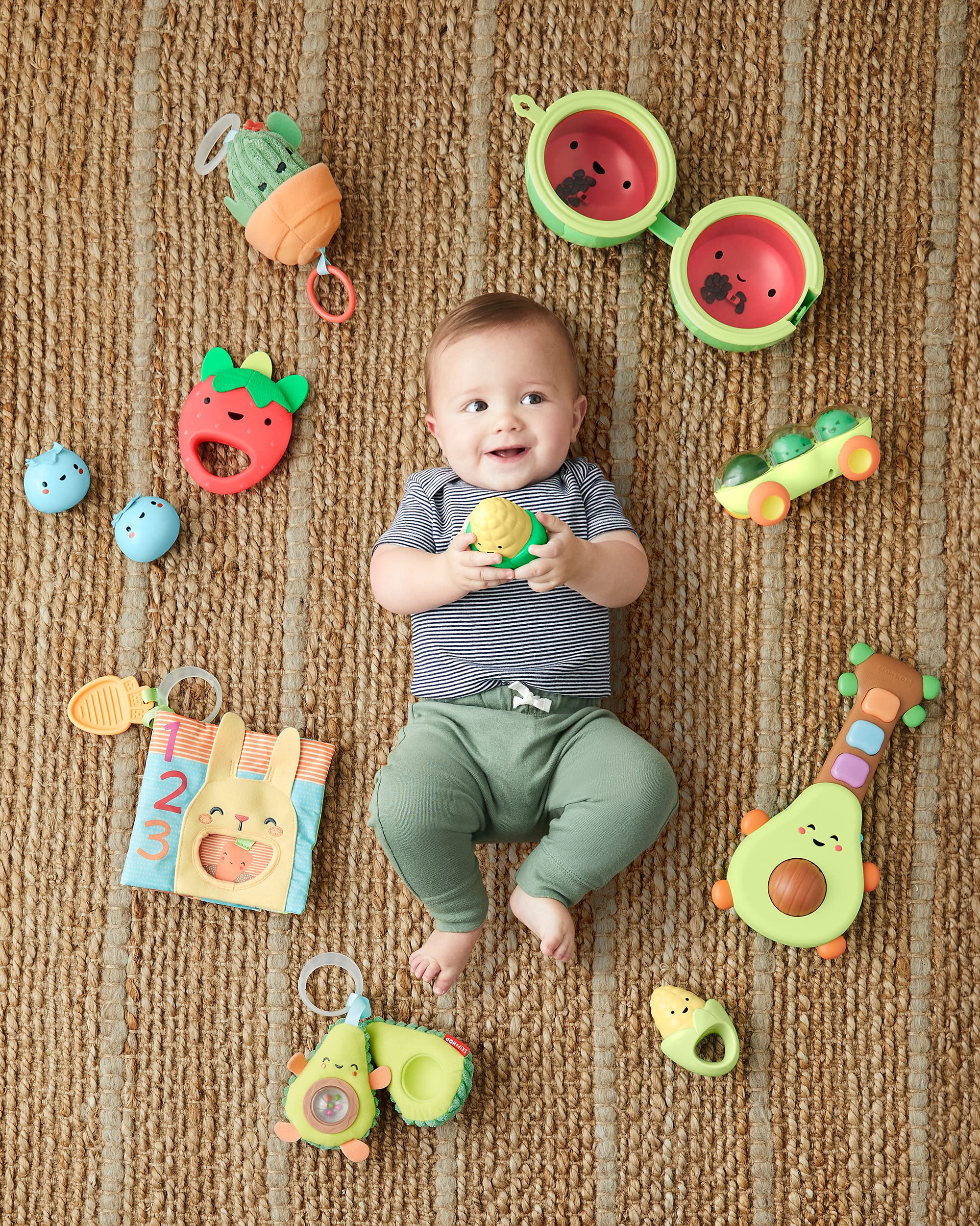 Skip Hop Baby Musical Toy Set, Farmstand, Berry Cute Band