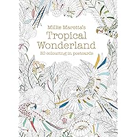 Millie Marotta's Tropical Wonderland Postcard Book: 30 beautiful cards for colouring in