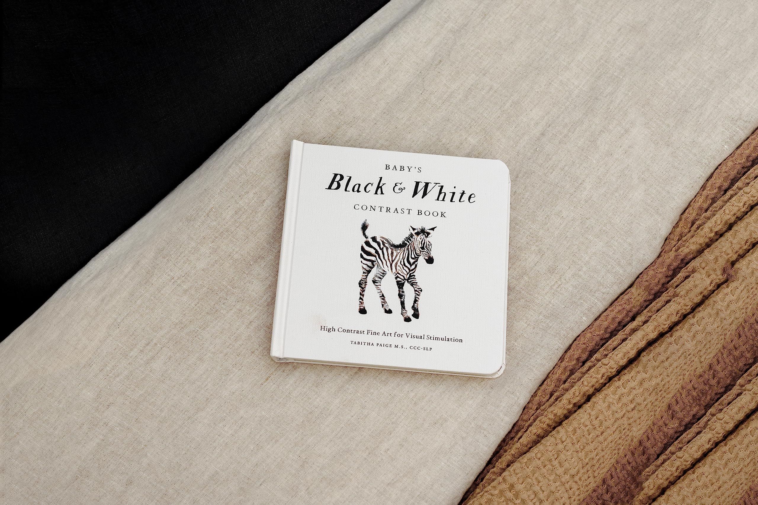Baby's Black and White Contrast Book: High-Contrast Art for Visual Stimulation at Tummy Time