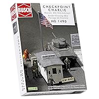 Busch 1490 Bordr Xng Checkpt Charlie HO Scale Scenery Kit