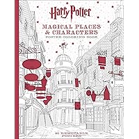 Harry Potter Magical Places & Characters Poster Coloring Book