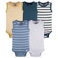 Baby Boys Multi-Pack Sleeveless Onesies Bodysuit