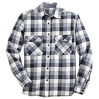 Venado Mens Button Up Shirts – Classic Fit Wool Long-Sleeve Button Up Shirt