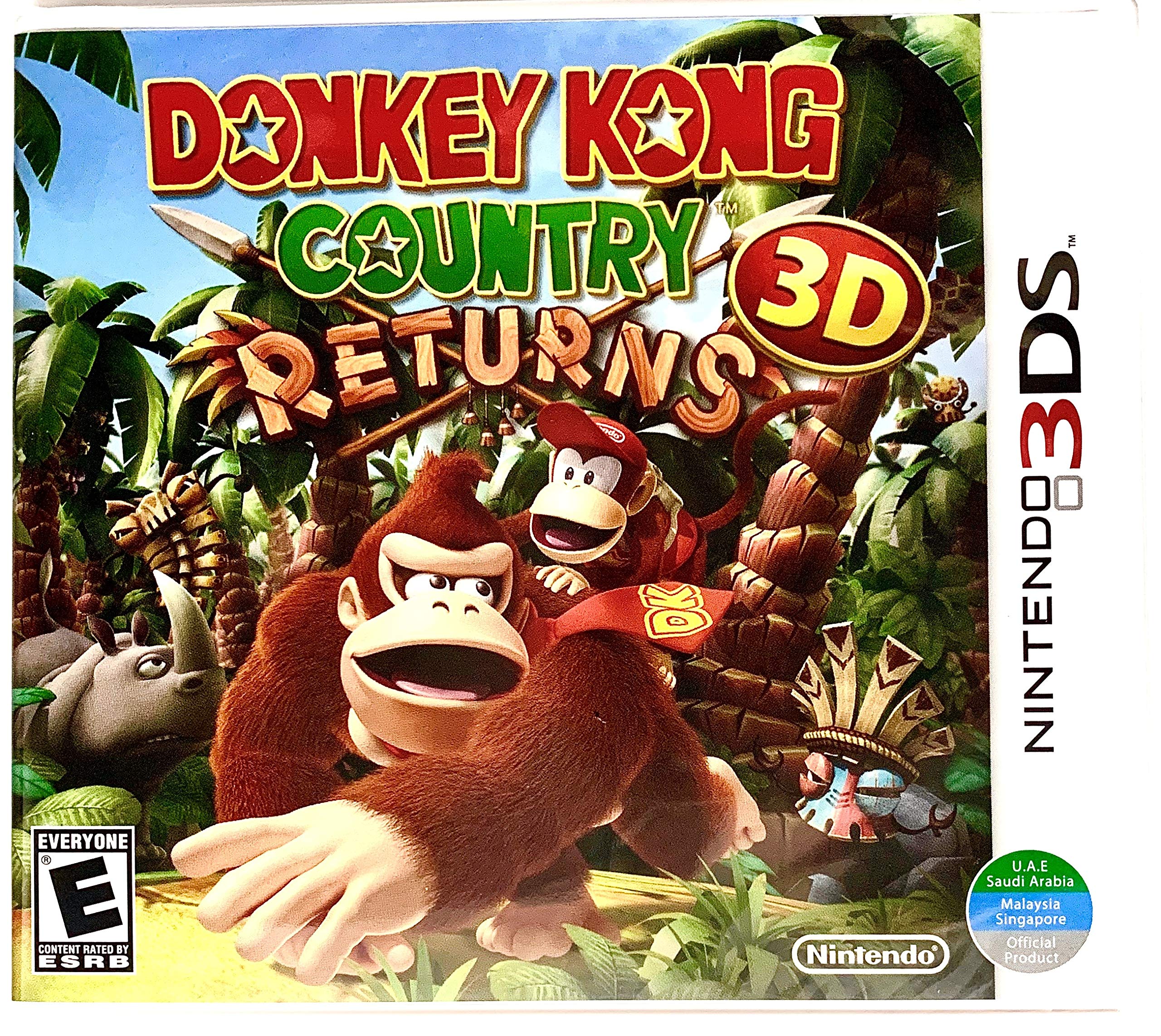 3DS Donkey Kong Returns - World Edition