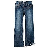 Roxy Big Girls' Roxy Girl - Lazy River Bootcut Jeans With Distressing