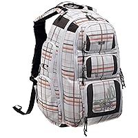 O'neill Men's Psycho Iii Surf Backpack,White Plaid,One Size