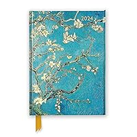 Vincent van Gogh: Almond Blossom 2024 Luxury Diary - Page to View with Notes