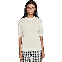 Theory Women's Cashmere Short Sleeve Easy Pull Over
